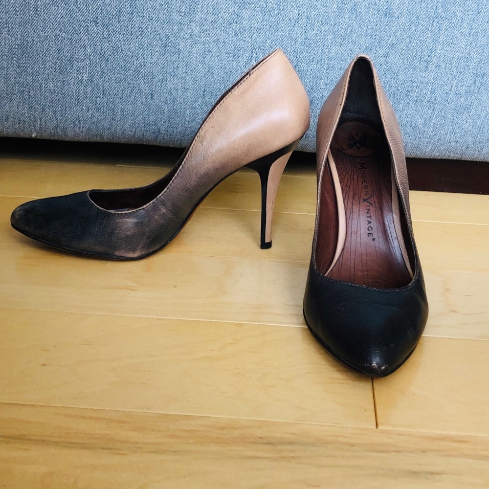 Modern Vintage ombré heels sz 8